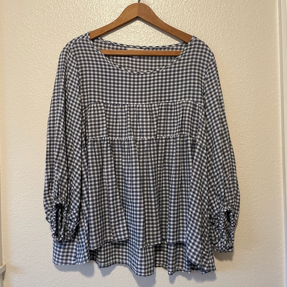 Gingham Blouse